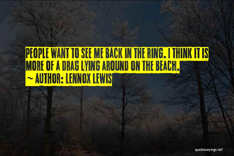 Lennox Lewis Quotes 472410