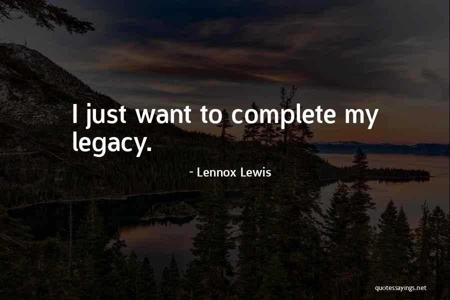 Lennox Lewis Quotes 817633 Lennox Lewis Quotes 817633