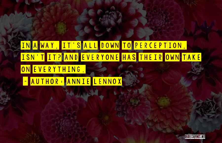 Lennox Quotes By Annie Lennox