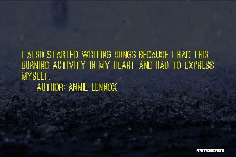 Lennox Quotes By Annie Lennox