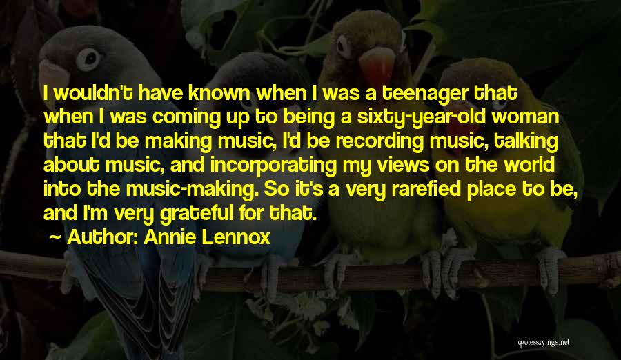 Lennox Quotes By Annie Lennox