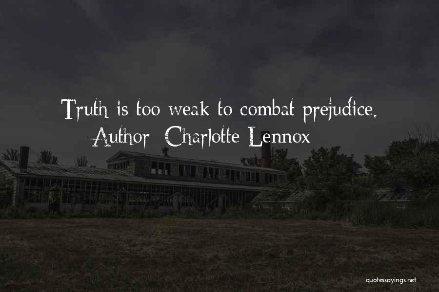 Lennox Quotes By Charlotte Lennox