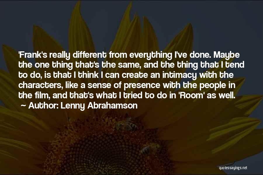 Lenny Abrahamson Quotes 1392635