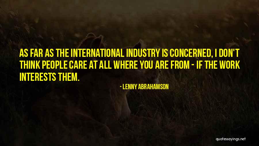 Lenny Abrahamson Quotes 1574276