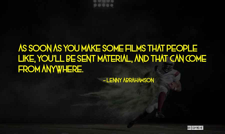 Lenny Abrahamson Quotes 777662 Lenny Abrahamson Quotes 777662