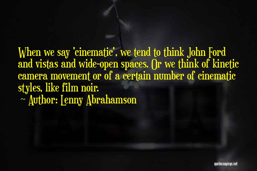 Lenny Abrahamson Quotes 805340