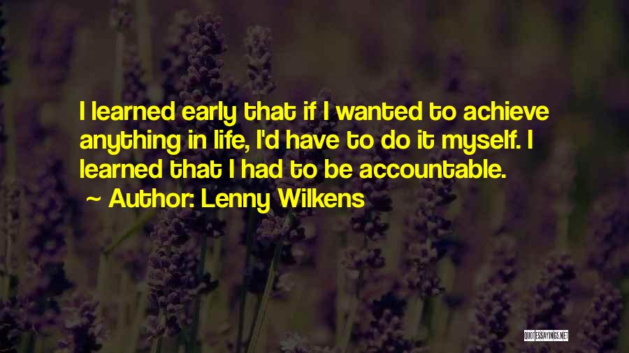 Lenny Wilkens Quotes 1784967