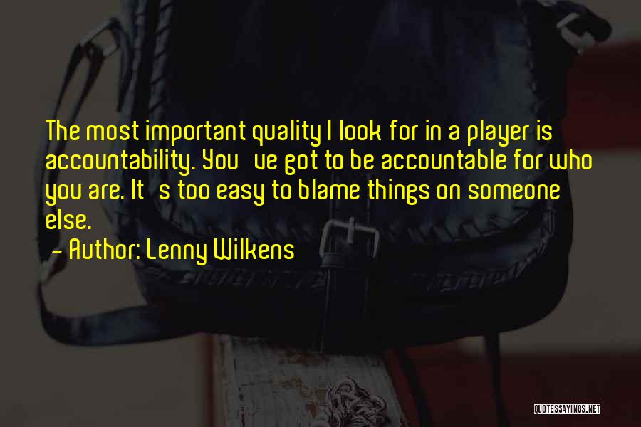 Lenny Wilkens Quotes 2066085