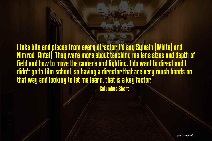 Lens Camera Quotes By Columbus Short Lens Camera Quotes By Columbus Short