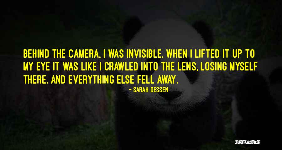 Lens Camera Quotes By Sarah Dessen Lens Camera Quotes By Sarah Dessen