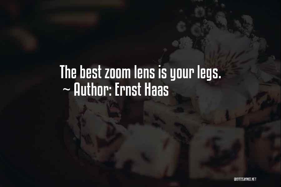 Lenses Quotes By Ernst Haas