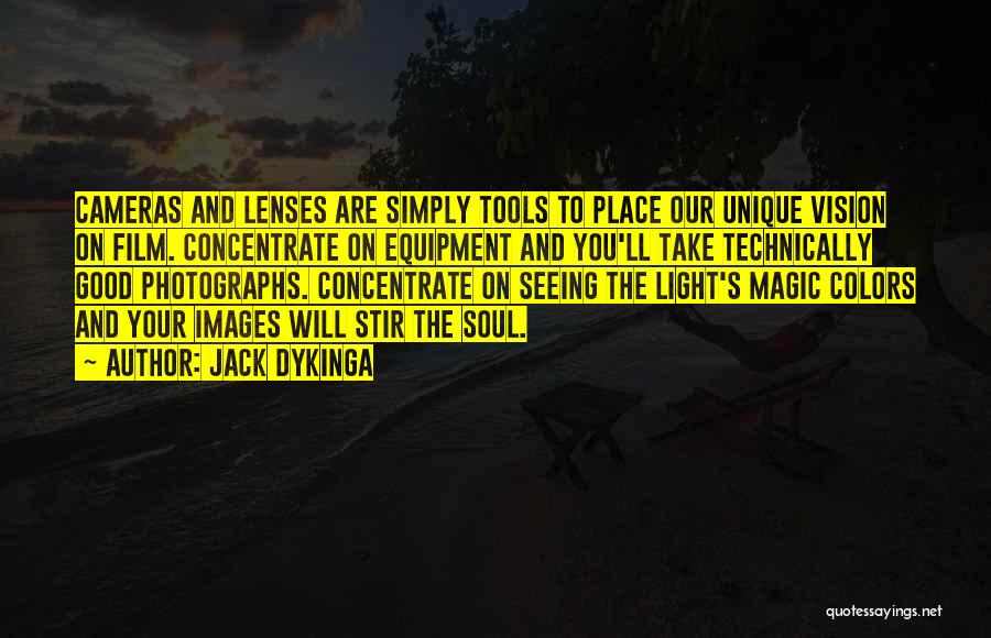 Lenses Quotes By Jack Dykinga