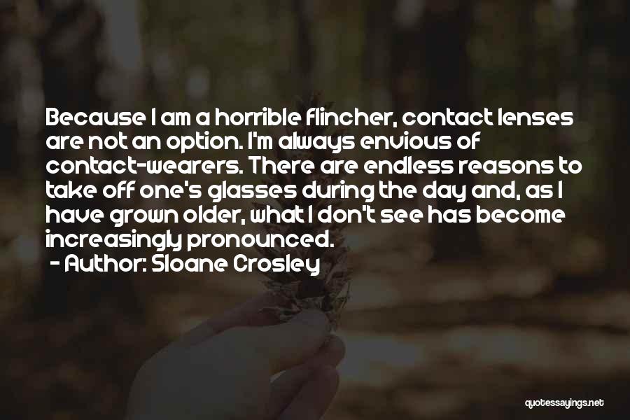 Lenses Quotes By Sloane Crosley