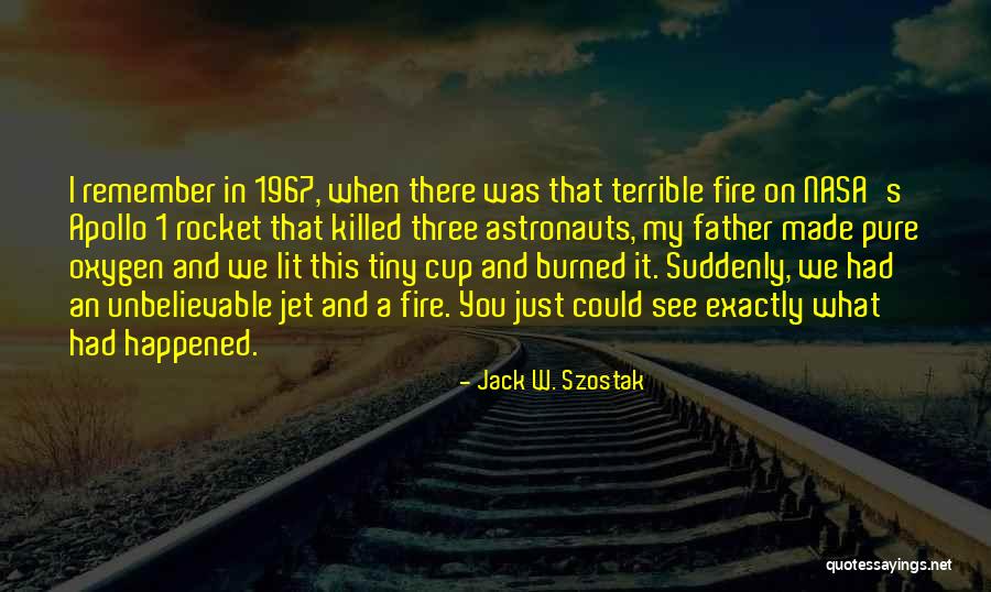 Lentas Transportieri Quotes By Jack W. Szostak Lentas Transportieri Quotes By Jack W. Szostak