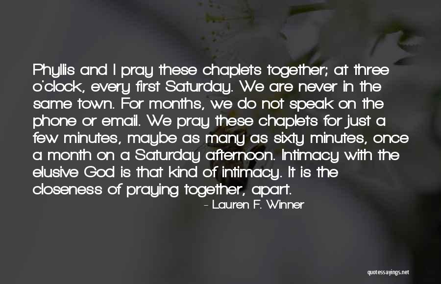Lenteur De Connexion Quotes By Lauren F. Winner Lenteur De Connexion Quotes By Lauren F. Winner