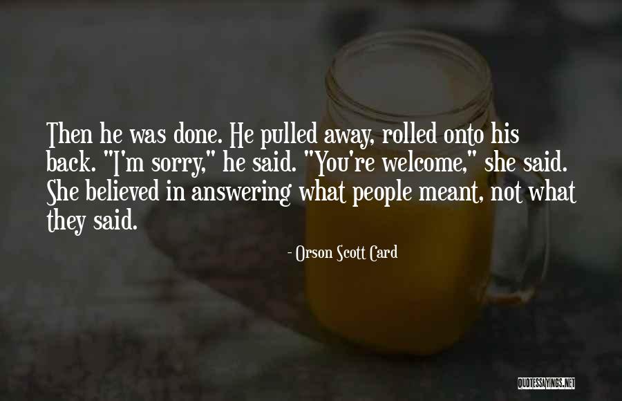 Lenteur Mac Quotes By Orson Scott Card Lenteur Mac Quotes By Orson Scott Card