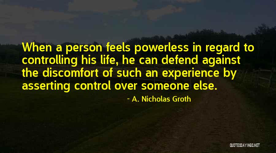 Lentos In English Quotes By A. Nicholas Groth Lentos In English Quotes By A. Nicholas Groth