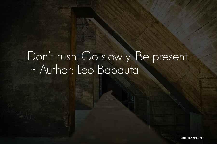 Leo Babauta Quotes 103077