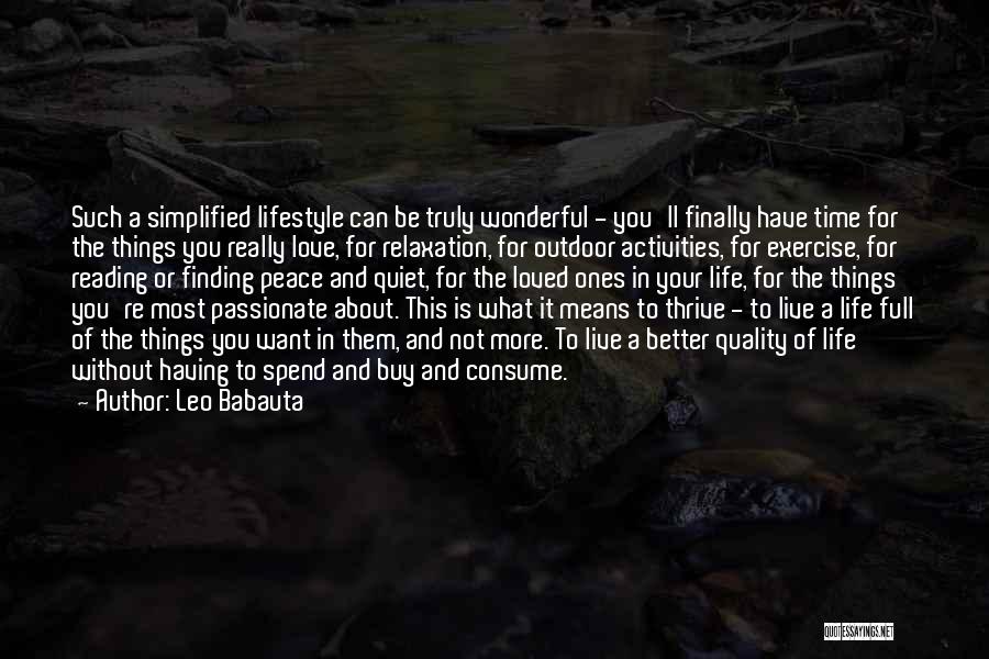 Leo Babauta Quotes 1127533