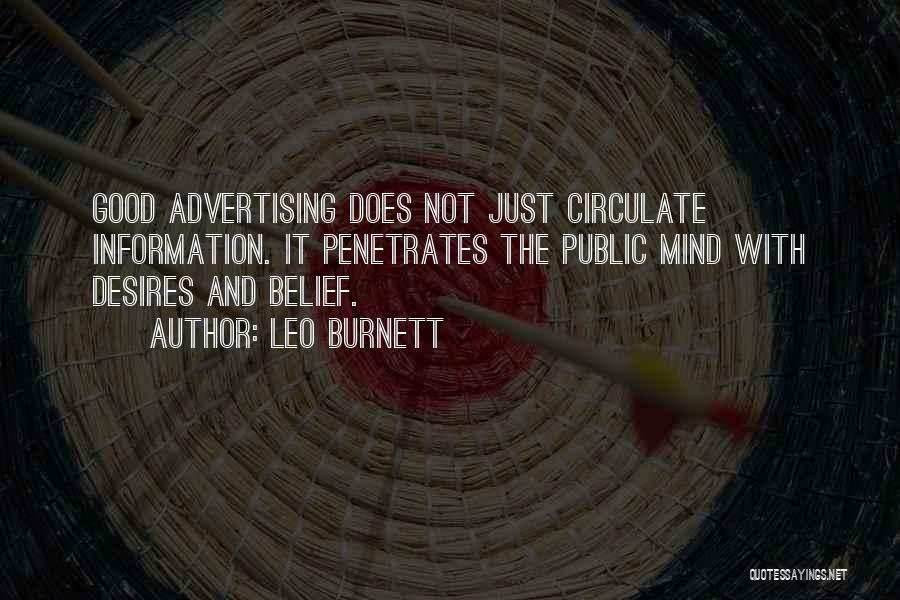 Leo Burnett Quotes 115214