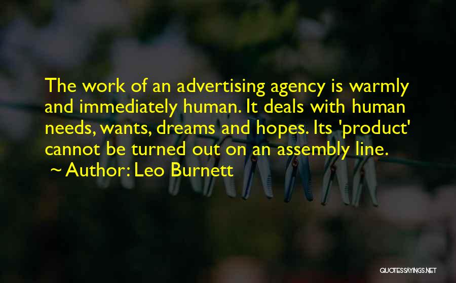 Leo Burnett Quotes 1229901