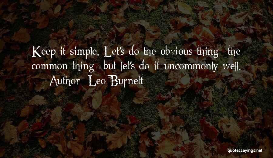 Leo Burnett Quotes 2154834