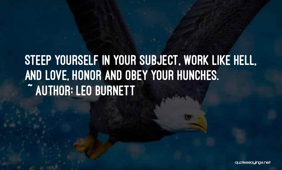 Leo Burnett Quotes 420924