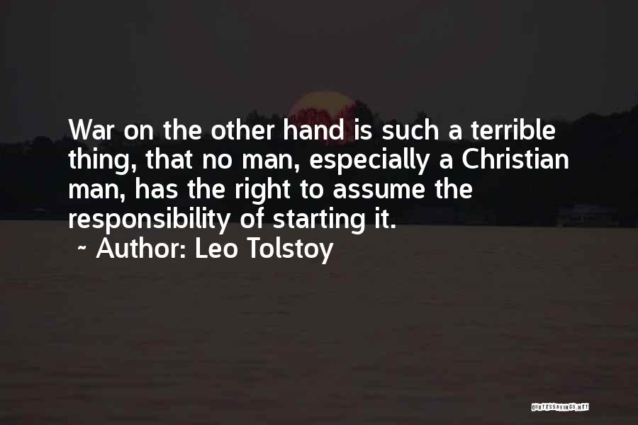 Leo Man Quotes By Leo Tolstoy