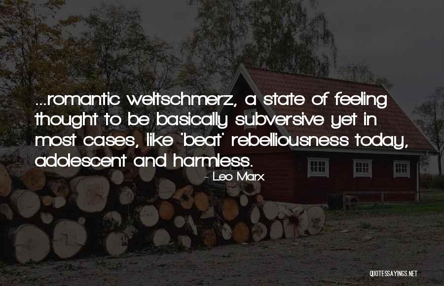 Leo Marx Quotes 743200 Leo Marx Quotes 743200