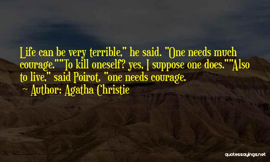 Leo Mcgarry Quotes By Agatha Christie