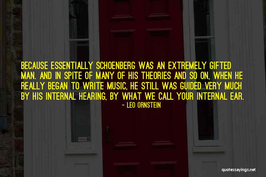 Leo Ornstein Quotes 1608206