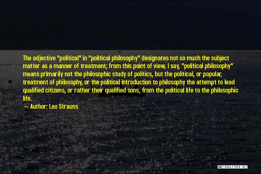 Leo Strauss Quotes 1664903