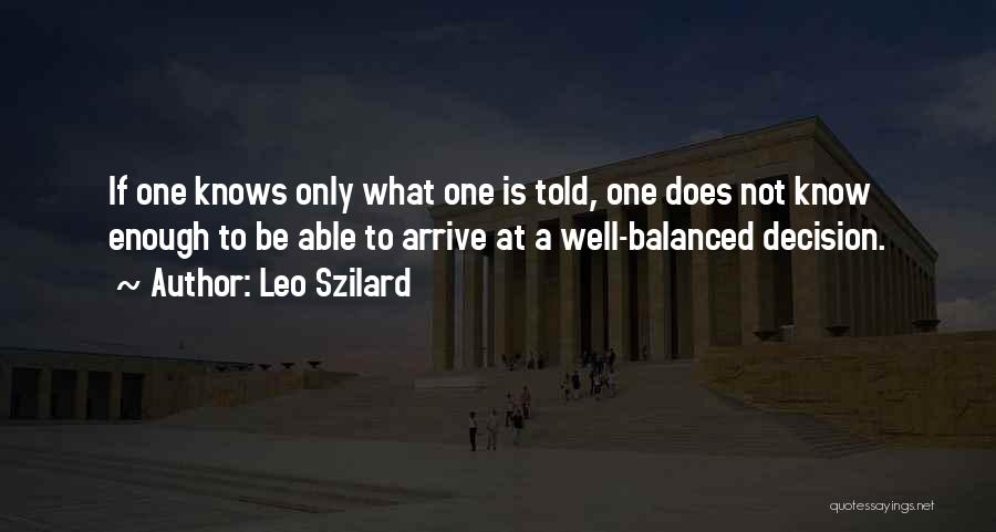 Leo Szilard Quotes 1296794