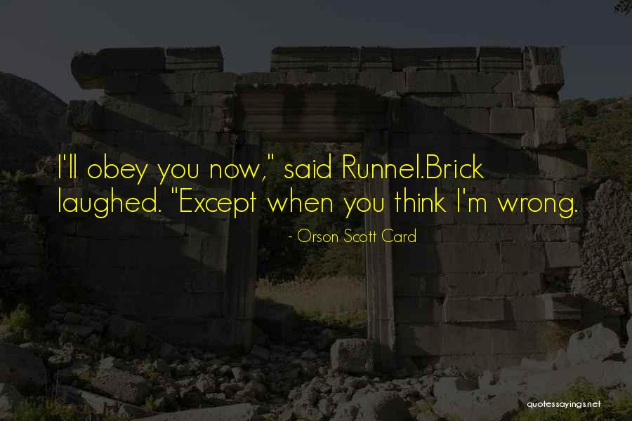 Leodan Nogy Quotes By Orson Scott Card Leodan Nogy Quotes By Orson Scott Card