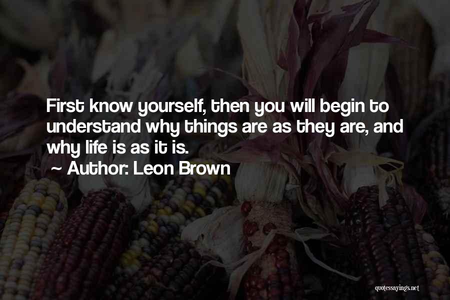 Leon Brown Quotes 2271375