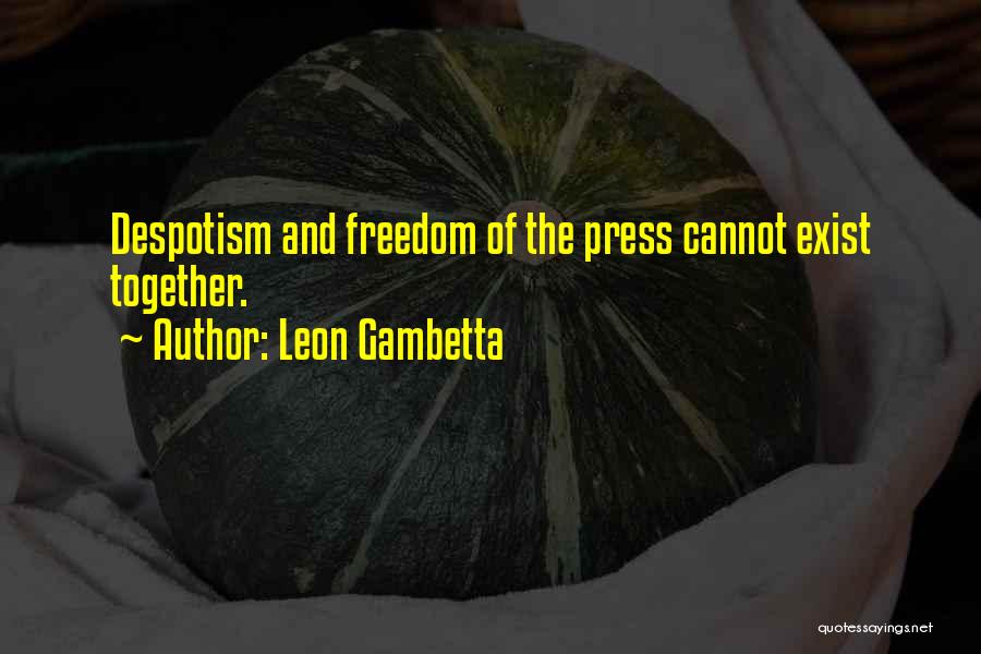Leon Gambetta Quotes 339527