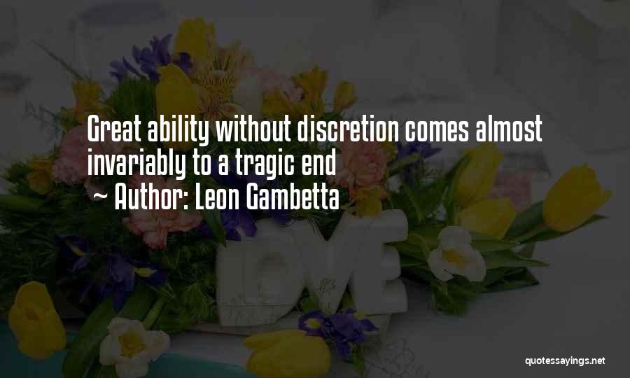 Leon Gambetta Quotes 780740