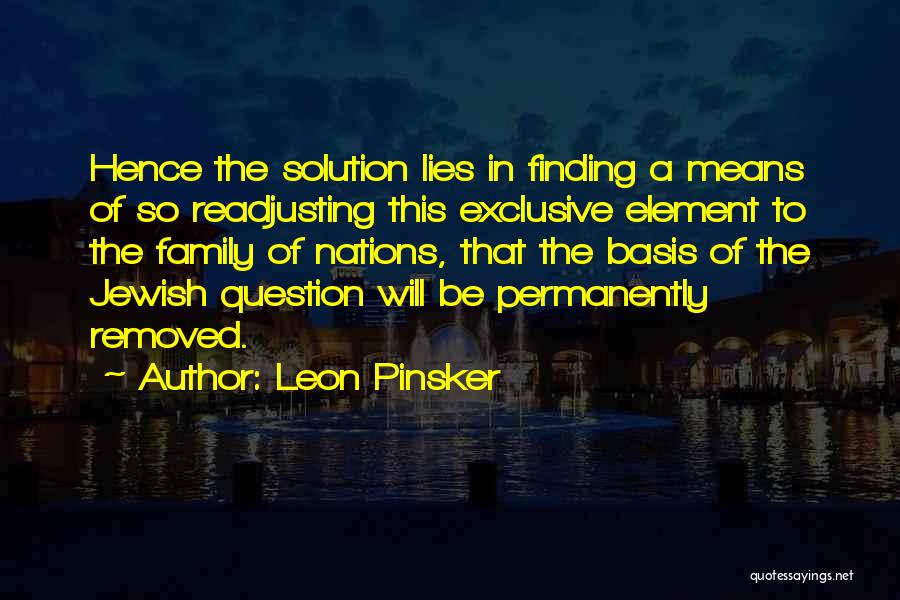 Leon Pinsker Quotes 1551116