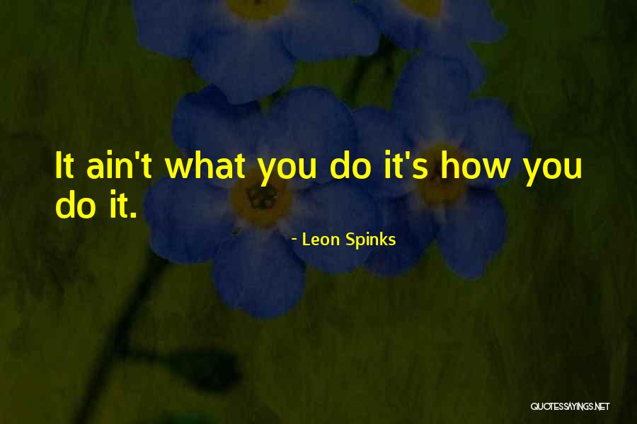 Leon Spinks Quotes 2042638 Leon Spinks Quotes 2042638