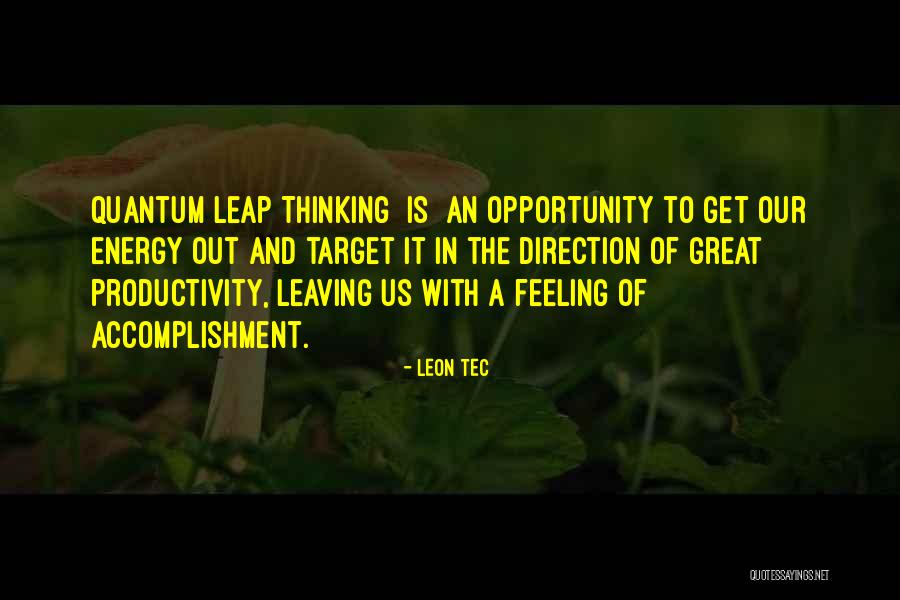 Leon Tec Quotes 1116669
