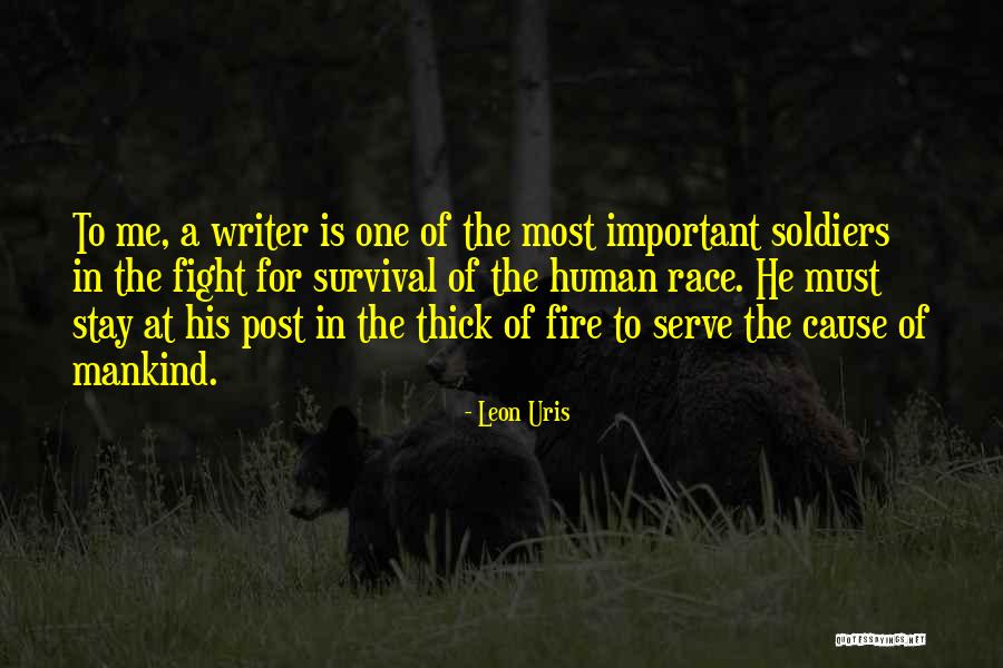 Leon Uris Quotes 460971 Leon Uris Quotes 460971