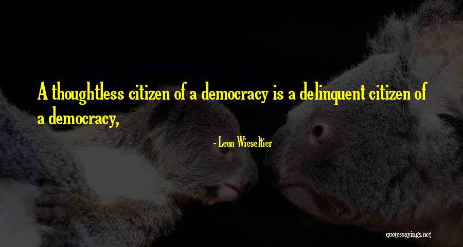 Leon Wieseltier Quotes 330073 Leon Wieseltier Quotes 330073