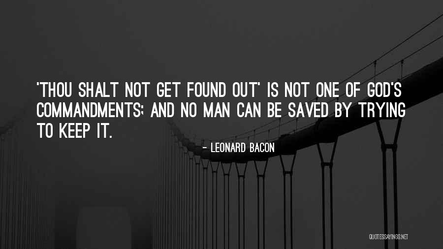 Leonard Bacon Quotes 1053582