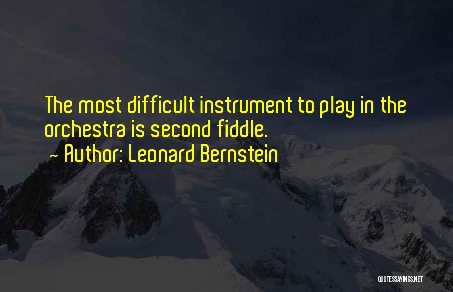 Leonard Bernstein Quotes 1437377