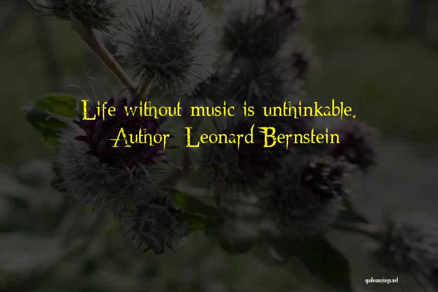 Leonard Bernstein Quotes 990143