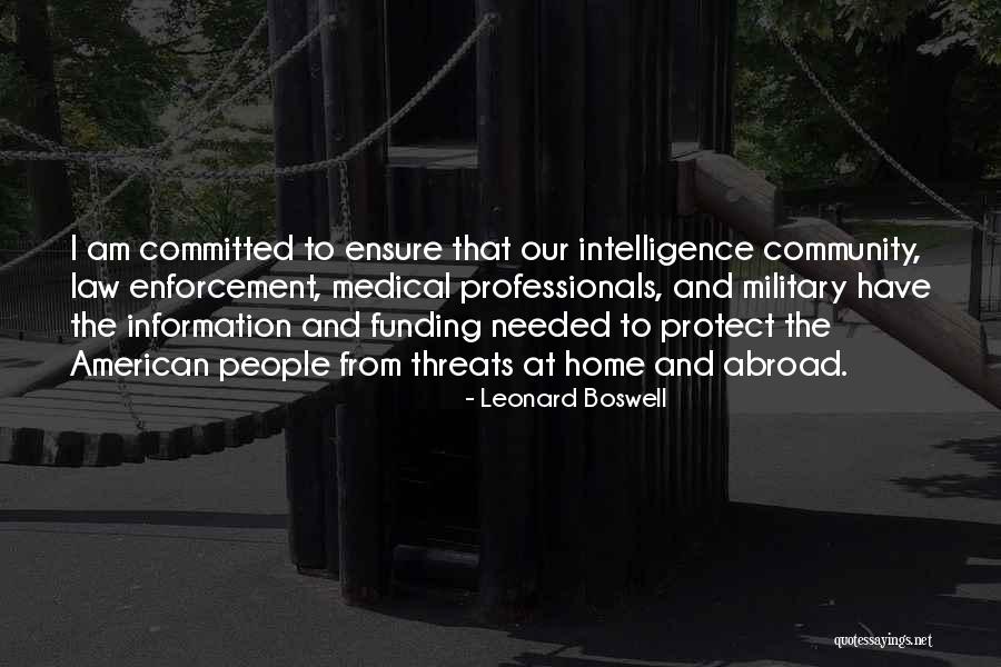 Leonard Boswell Quotes 1218087