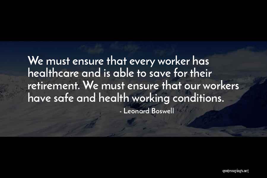 Leonard Boswell Quotes 1567385