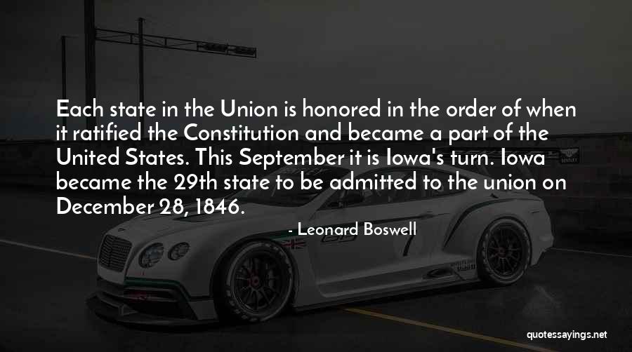 Leonard Boswell Quotes 1639387