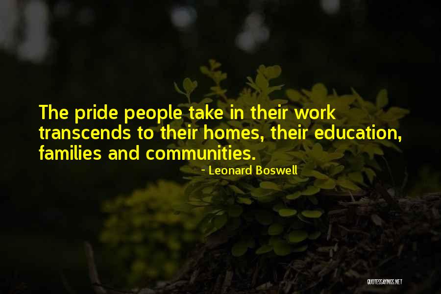 Leonard Boswell Quotes 1818744