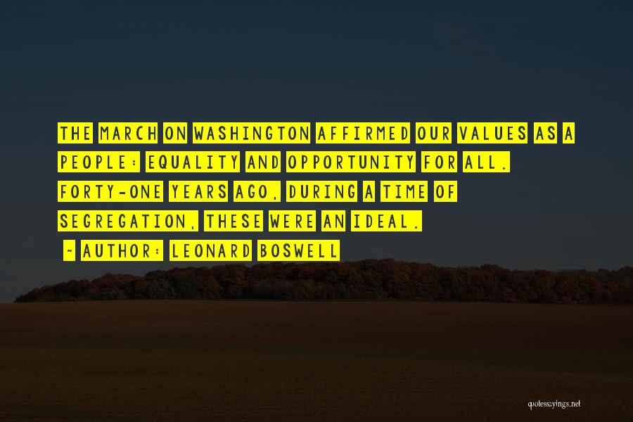 Leonard Boswell Quotes 2064754